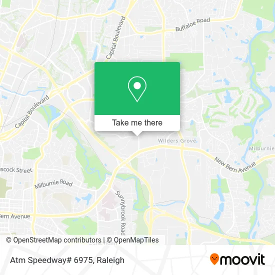 Atm Speedway# 6975 map