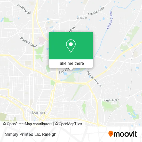 Simply Printed Llc map