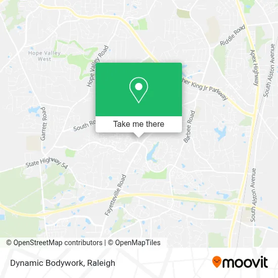 Dynamic Bodywork map