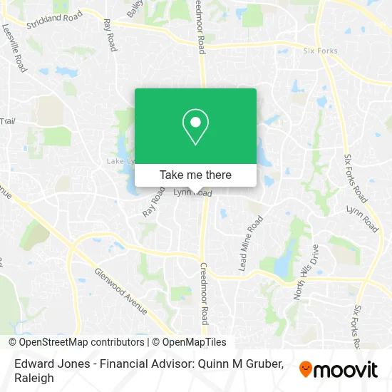 Edward Jones - Financial Advisor: Quinn M Gruber map