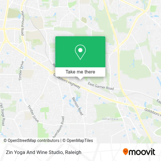 Zin Yoga And Wine Studio map