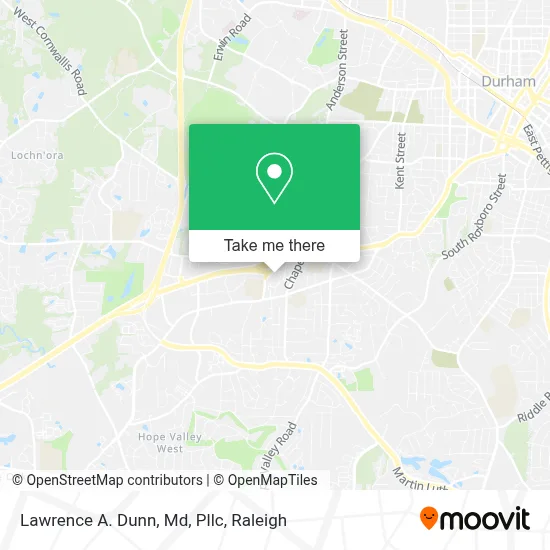 Lawrence A. Dunn, Md, Pllc map