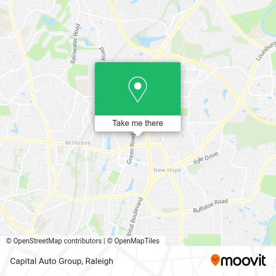 Capital Auto Group map