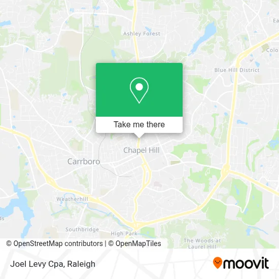 Joel Levy Cpa map