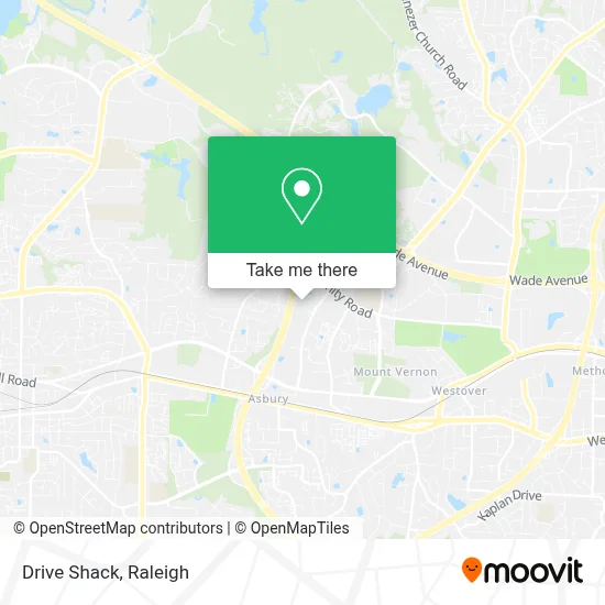 Drive Shack map