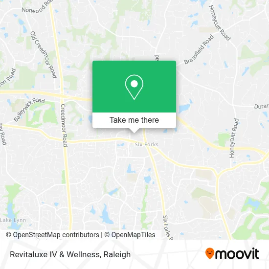 Revitaluxe IV & Wellness map