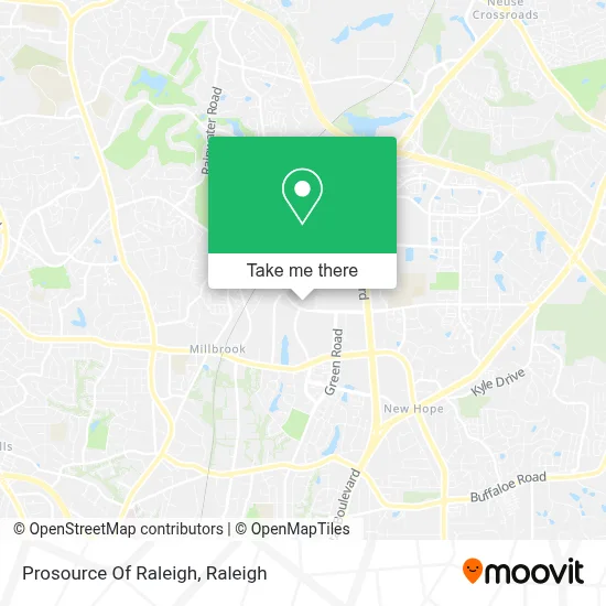 Prosource Of Raleigh map