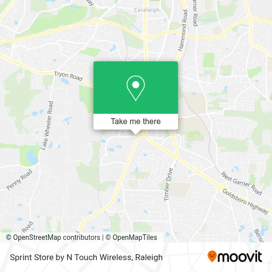 Sprint Store by N Touch Wireless map