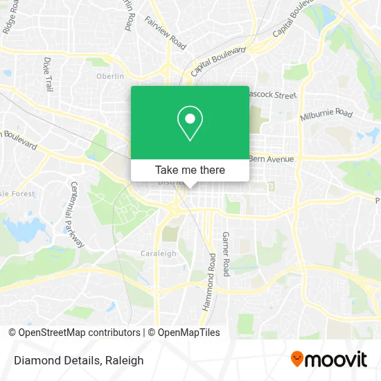 Diamond Details map