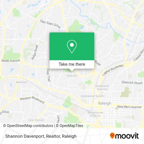 Shannon Davenport, Realtor map