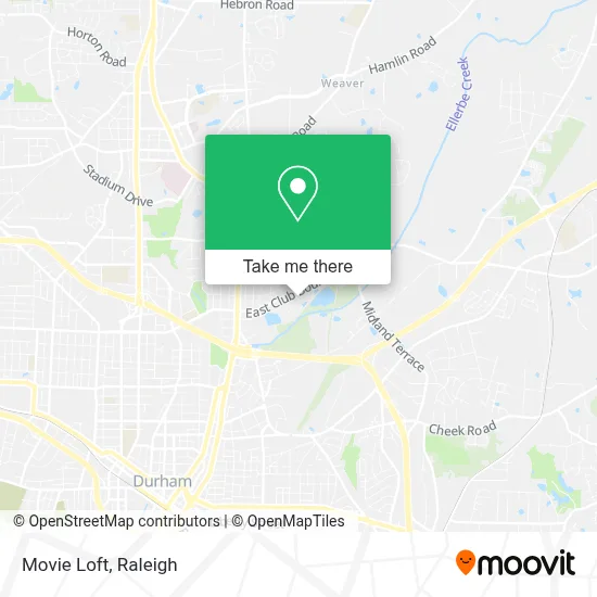 Movie Loft map