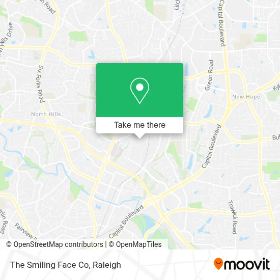 The Smiling Face Co map