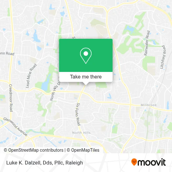 Luke K. Dalzell, Dds, Pllc map