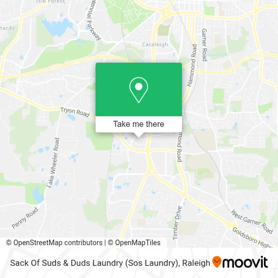 Sack Of Suds & Duds Laundry (Sos Laundry) map