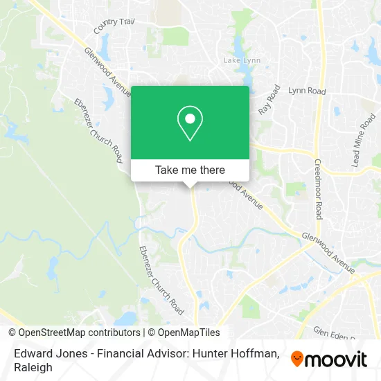 Edward Jones - Financial Advisor: Hunter Hoffman map
