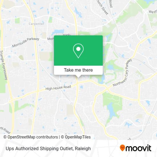 Ups Authorized Shipping Outlet map