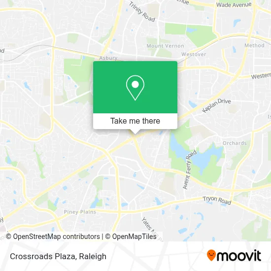 Crossroads Plaza map