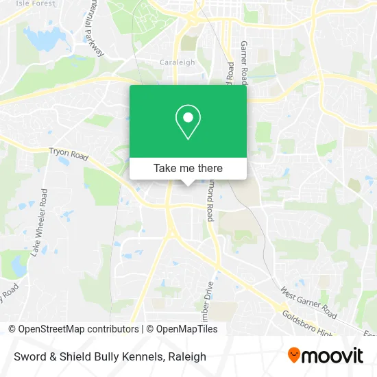Sword & Shield Bully Kennels map