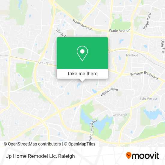 Jp Home Remodel Llc map