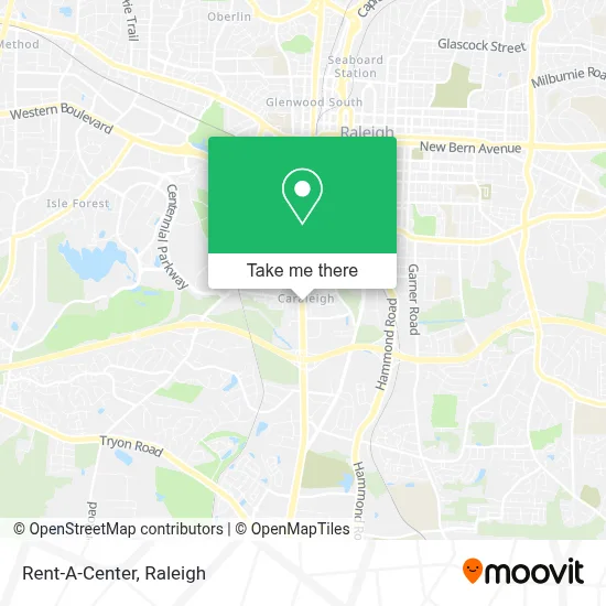 Rent-A-Center map