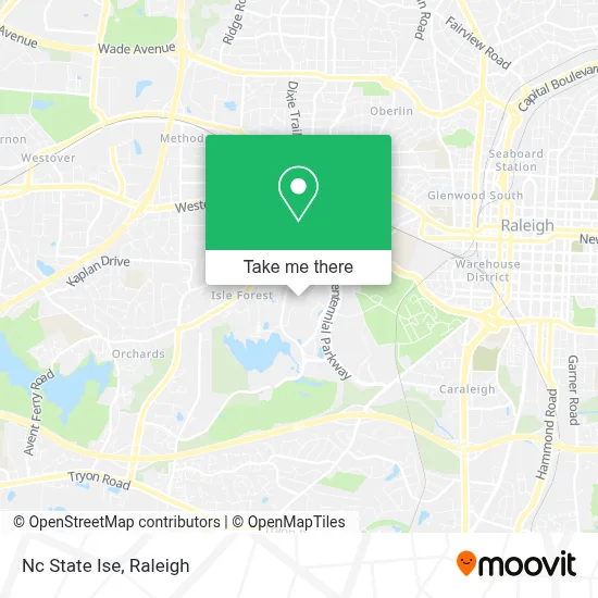 Nc State Ise map