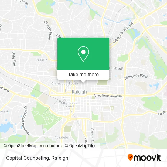 Capital Counseling map