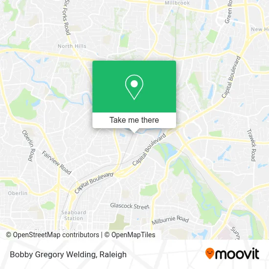 Bobby Gregory Welding map