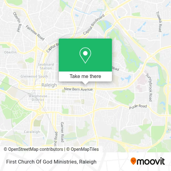First Church Of God Ministries map
