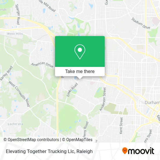 Elevating Together Trucking Llc map
