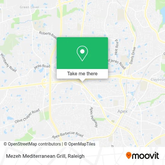 Mezeh Mediterranean Grill map