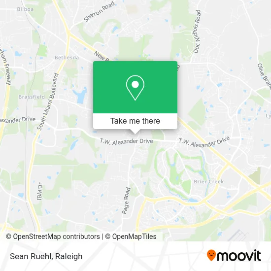 Sean Ruehl map