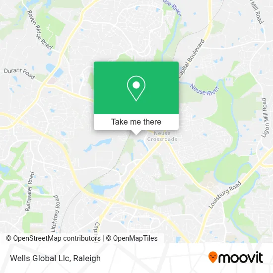 Wells Global Llc map