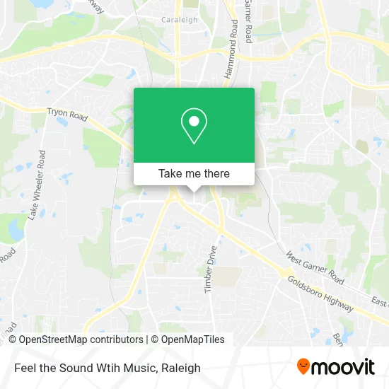 Feel the Sound Wtih Music map