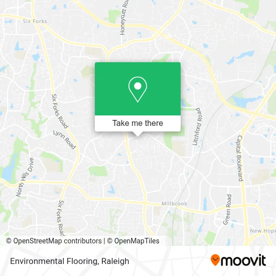 Environmental Flooring map