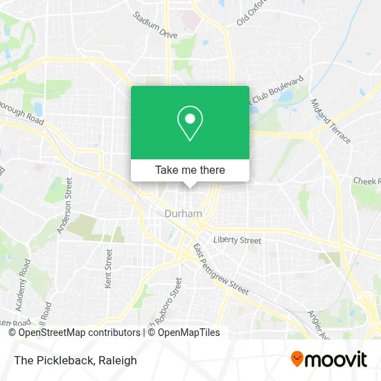 The Pickleback map
