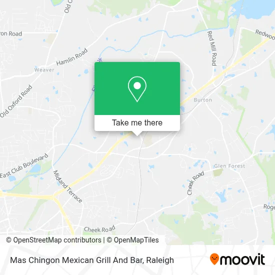 Mas Chingon Mexican Grill And Bar map