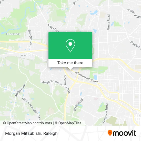 Morgan Mitsubishi map