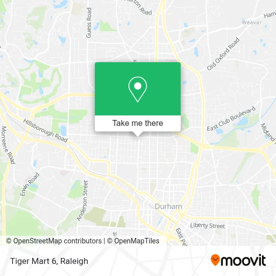 Tiger Mart 6 map