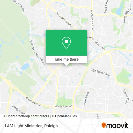 I AM Light Ministries map