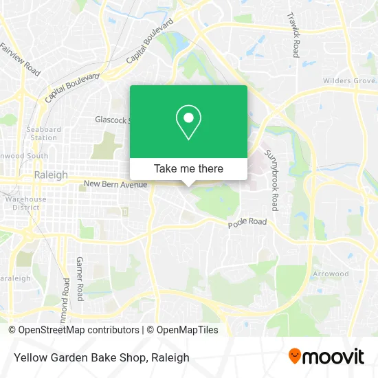 Yellow Garden Bake Shop map