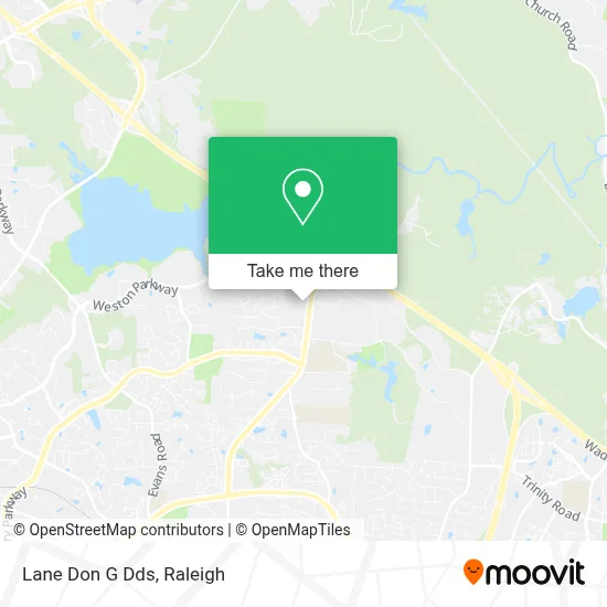 Lane Don G Dds map