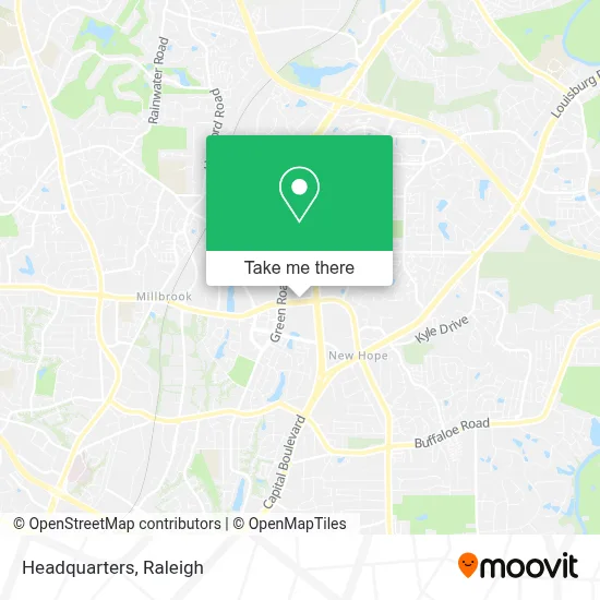 Headquaters map