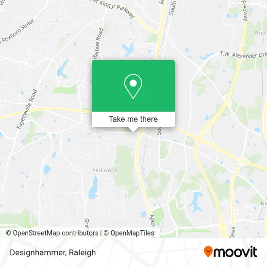 Designhammer map
