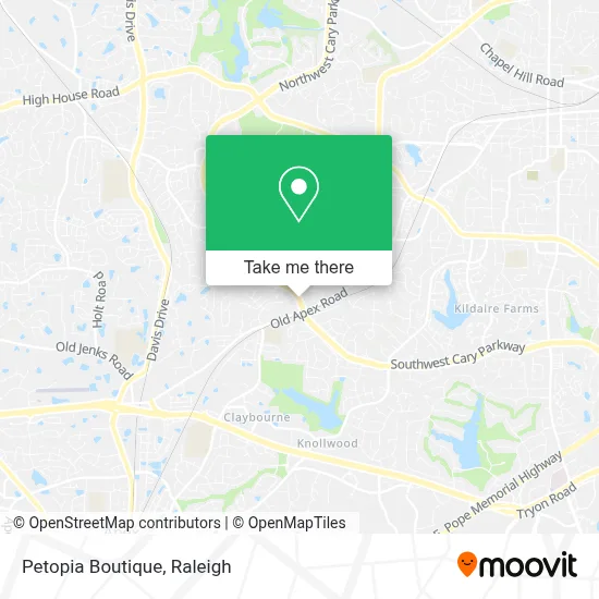Petopia Boutique map