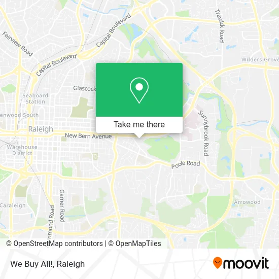 We Buy All! map