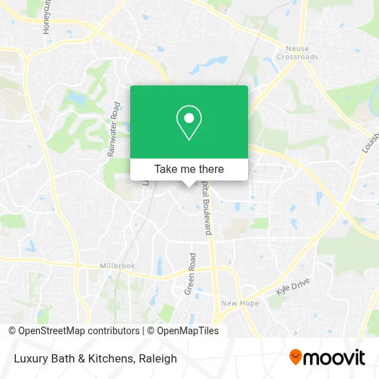 Luxury Bath & Kitchens map