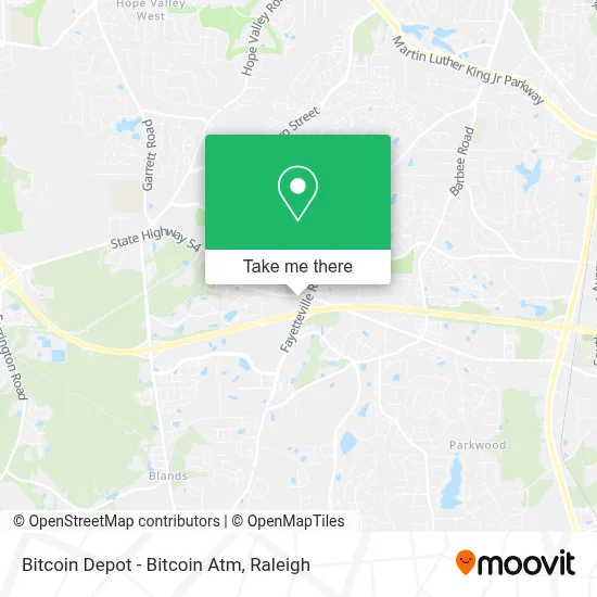 Bitcoin Depot - Bitcoin Atm map
