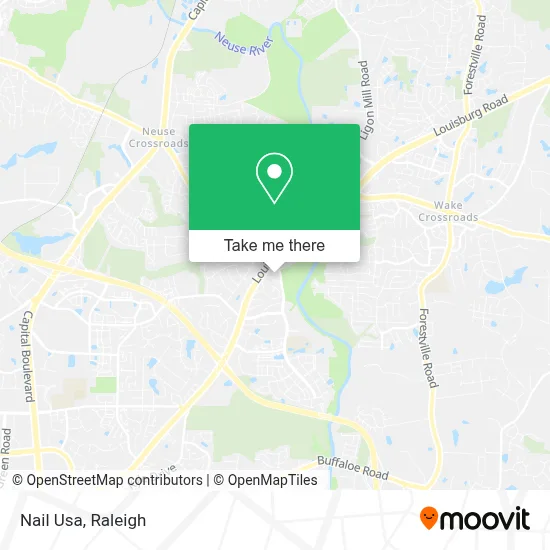 Nail Usa map