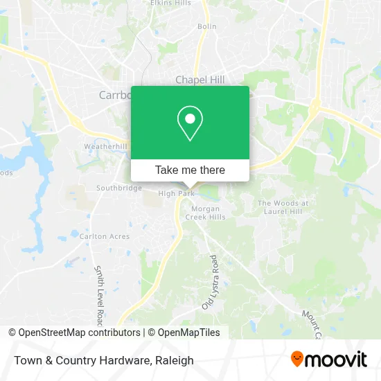 Town & Country Hardware map