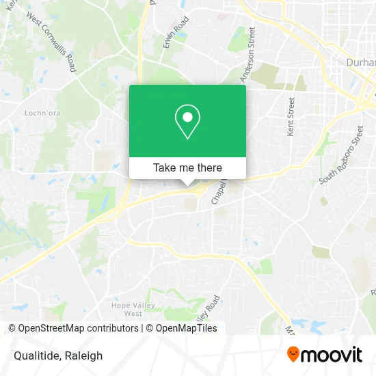 Qualitide map